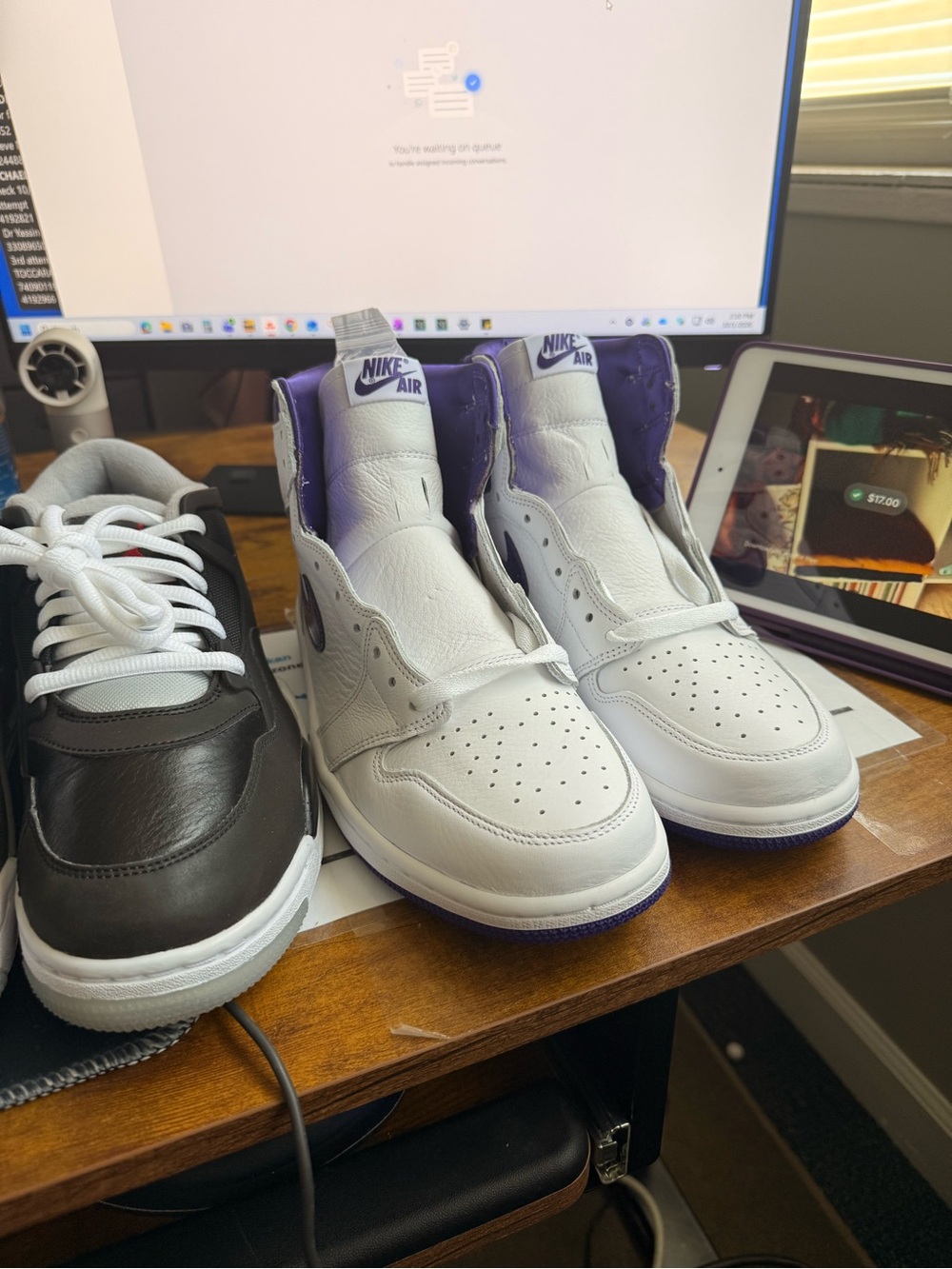 Jordan 1 high court purple